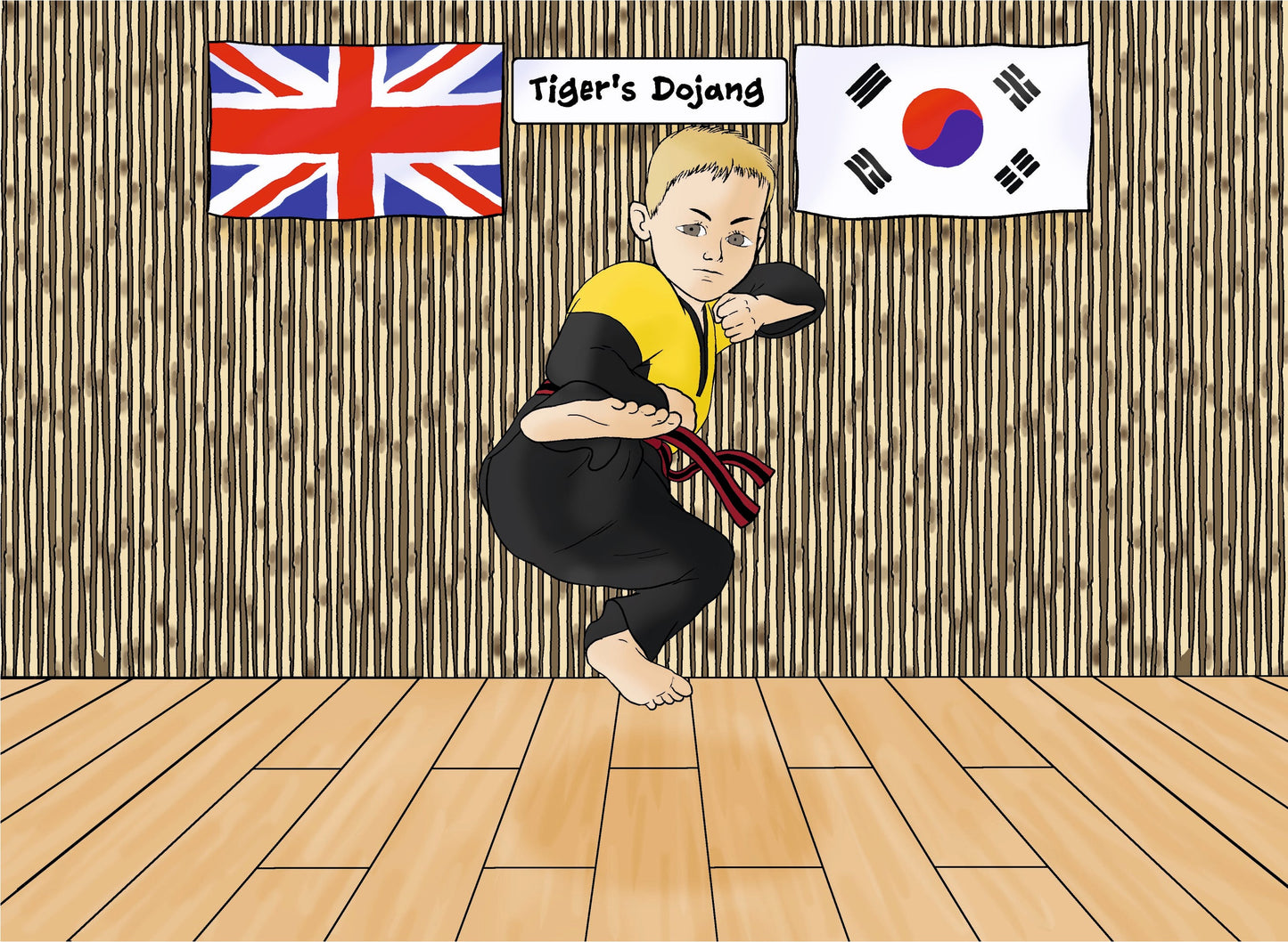 Junior Taekwondo Patterns - Toi Gye, Hwa Rang & Choong Moo