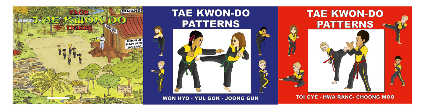 Junior Taekwondo Patterns Chon Ji to Choong Moo