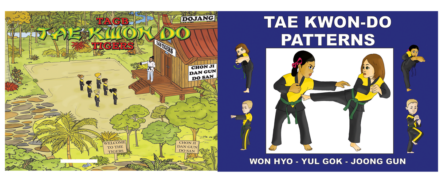 Junior Taekwondo Patterns Chon Ji to Joong Gun