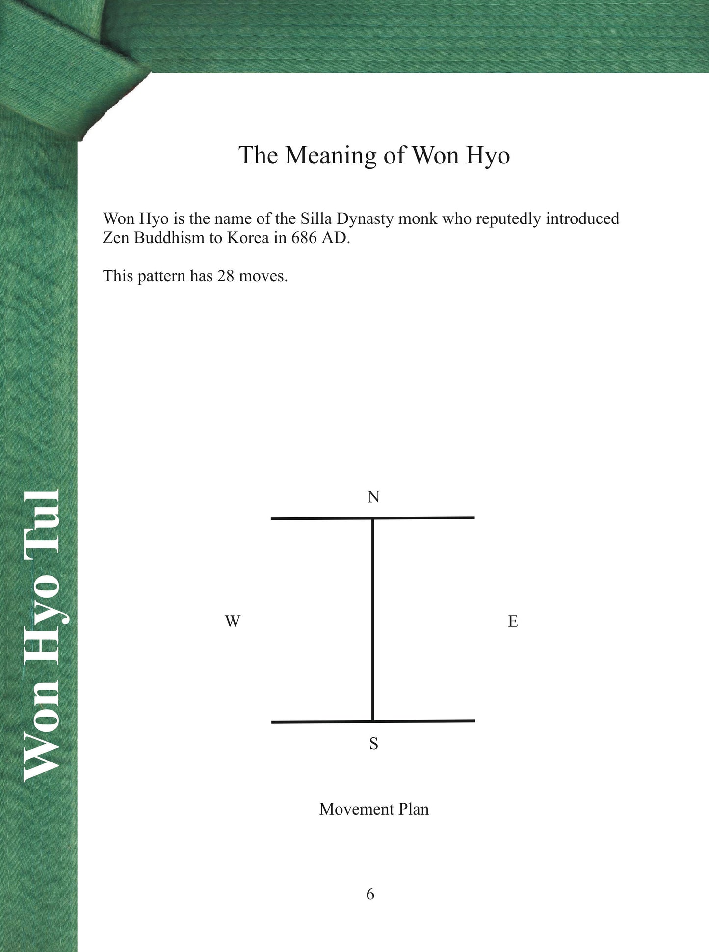 Colour Belt Taekwondo Patterns - Won Hyo, Yul Gok & Joong Gun