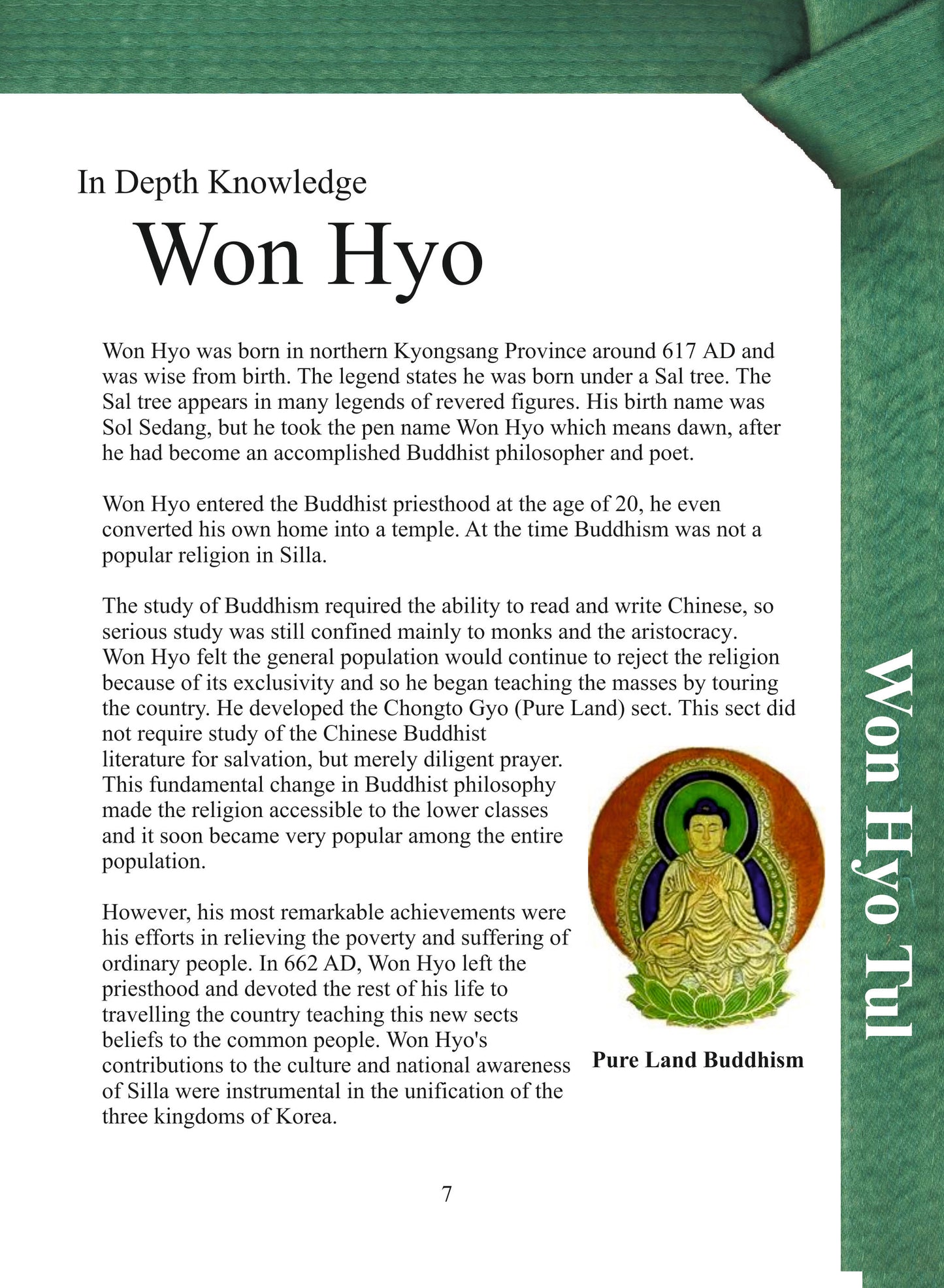 Colour Belt Taekwondo Patterns - Won Hyo, Yul Gok & Joong Gun