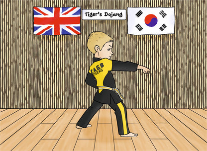 Junior Patterns Book - Chon ji, Dan Gun, Do San