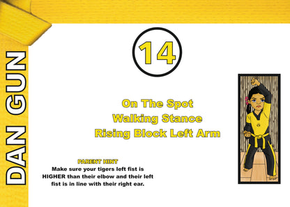 Junior Patterns Book - Chon ji, Dan Gun, Do San