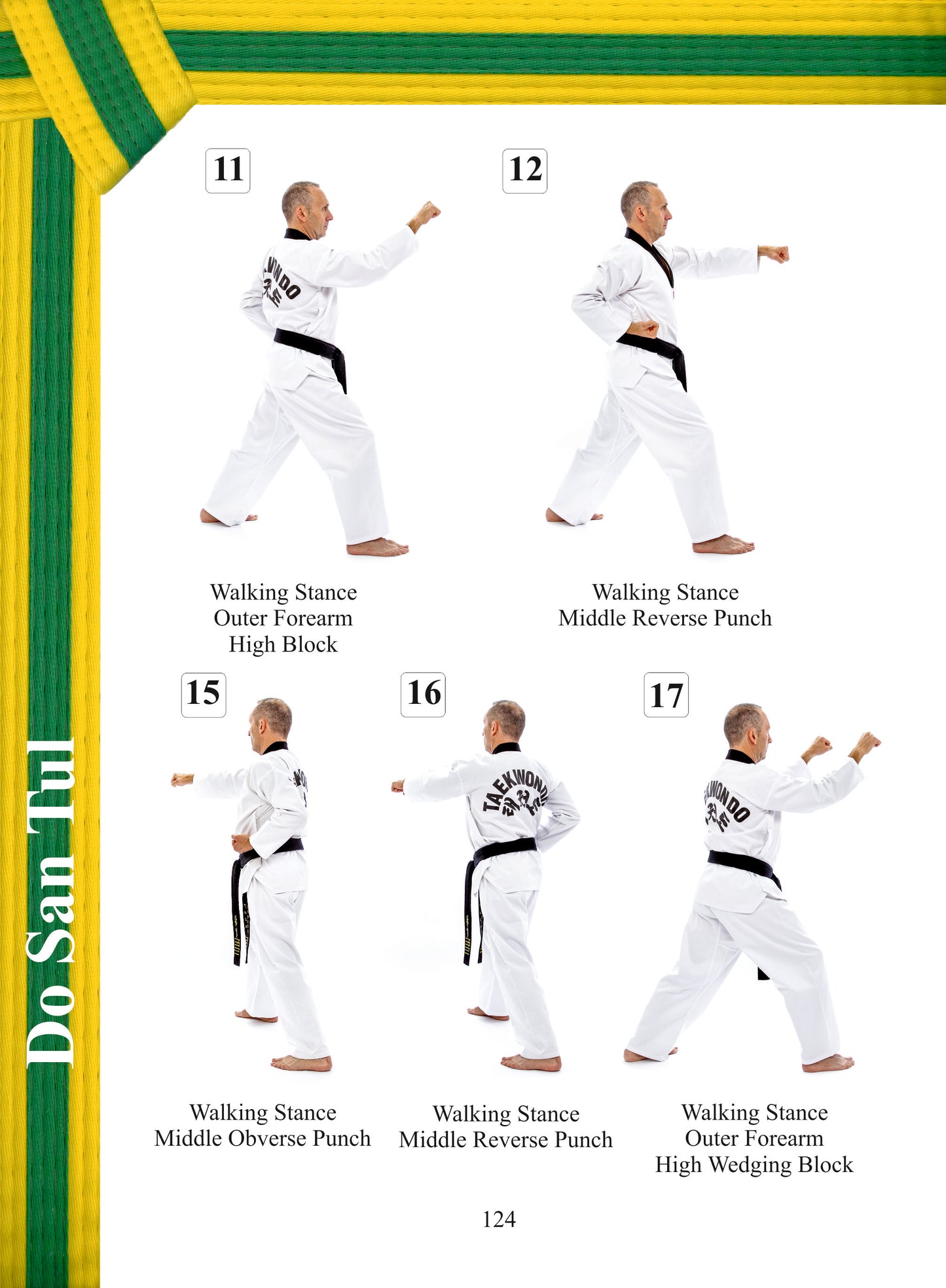Colour Belt Taekwondo Patterns - Chon ji, Dan Gun, Do San