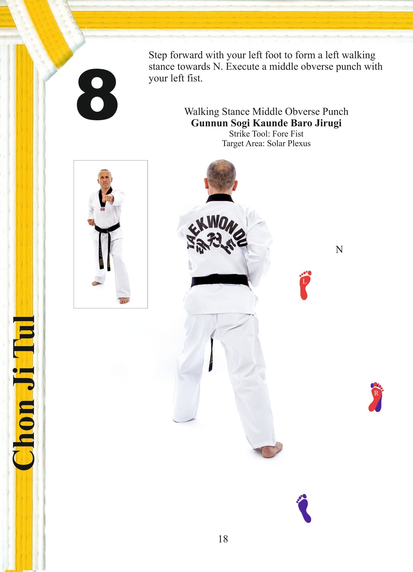 Colour Belt Taekwondo Patterns - Chon ji, Dan Gun, Do San
