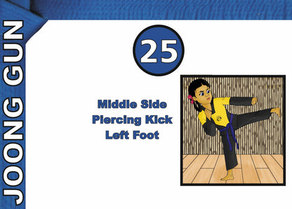 Junior Taekwondo Patterns - Won Hyo, Yul Gok & Joong Gun