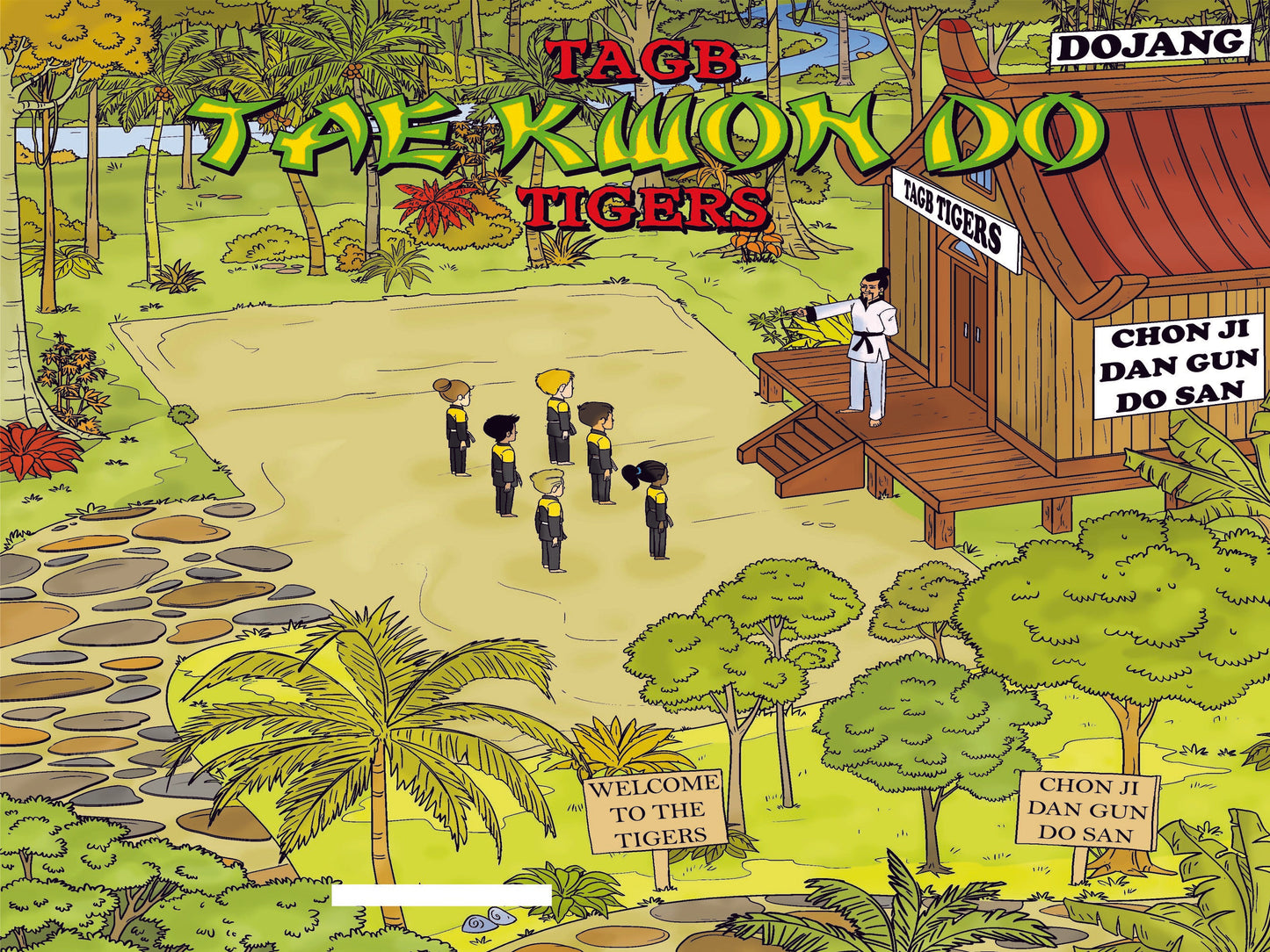 Junior Patterns Book - Chon ji, Dan Gun, Do San