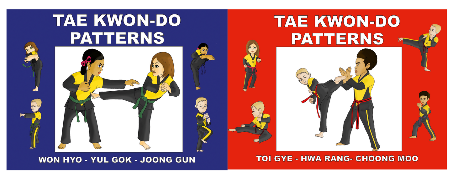 Junior Taekwondo Patterns Won Hyo to Choong Moo