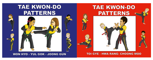 Junior Taekwondo Patterns Won Hyo to Choong Moo