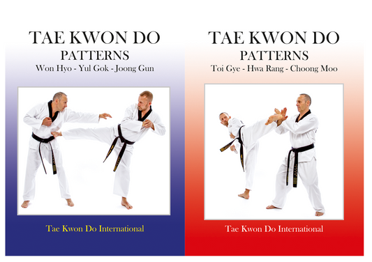Taekwondo International Blue & Red Books